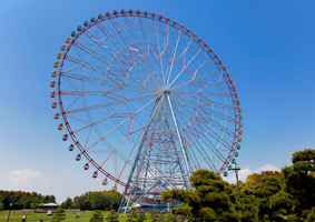 東京・葛西臨海公園「ダイヤと花の大観覧車」